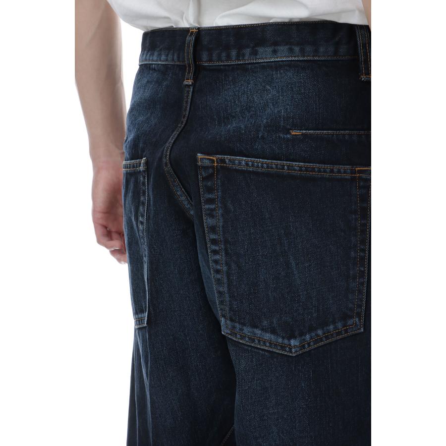 3D TWISTED WIDE LEG JEANS - DARK FADED INDIGO (NF261P15A) NVRFRGT(ネヴァーフォーゲット) |  | 05
