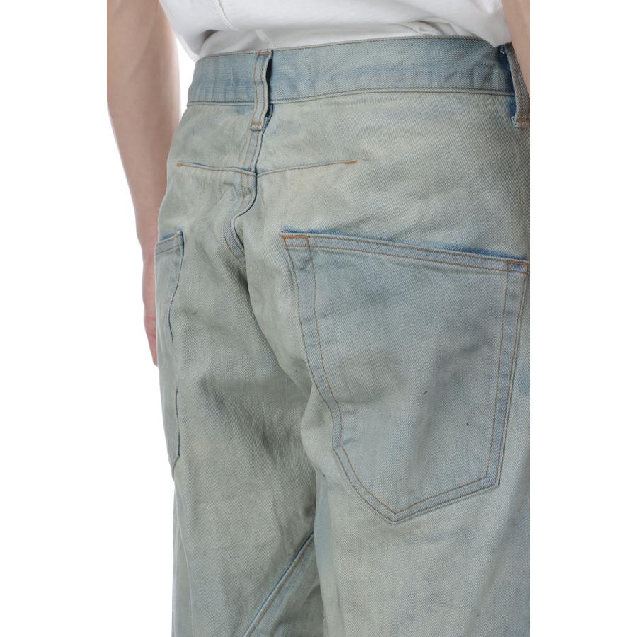 3D TWISTED JEANS 3.0 - LIGHT FADED INDIGO (NF261P12B) NVRFRGT(ネヴァーフォーゲット)の画像