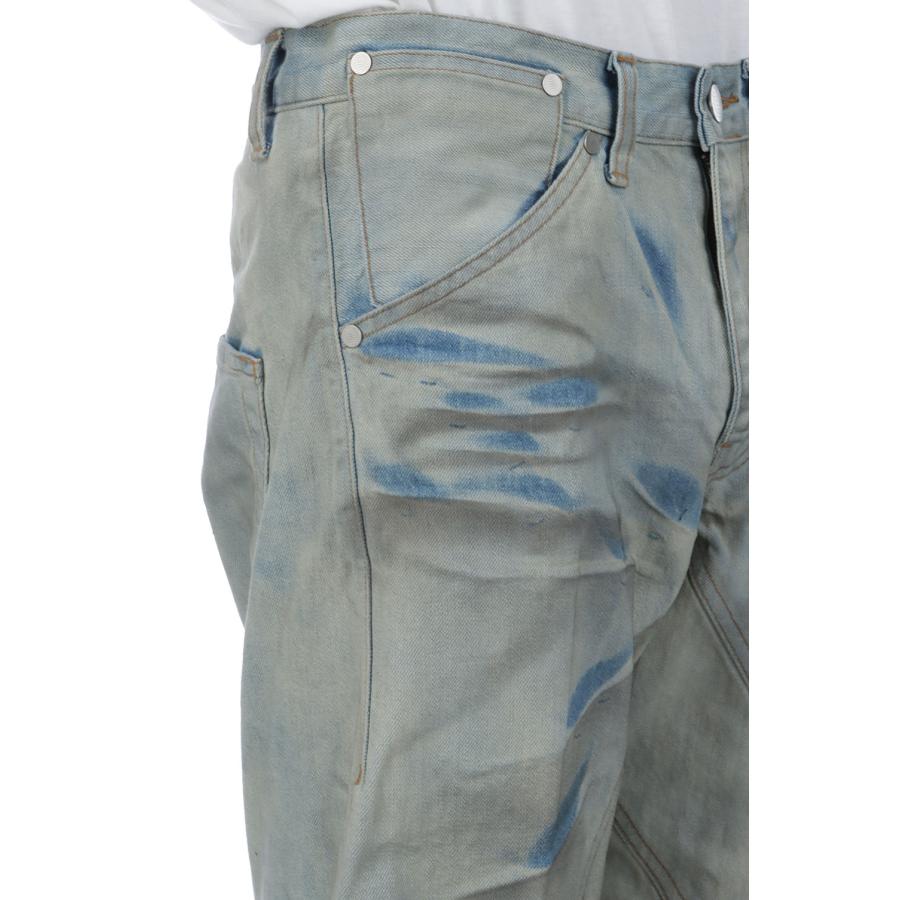 3D TWISTED JEANS 3.0 - LIGHT FADED INDIGO (NF261P12B) NVRFRGT(ネヴァーフォーゲット)の画像