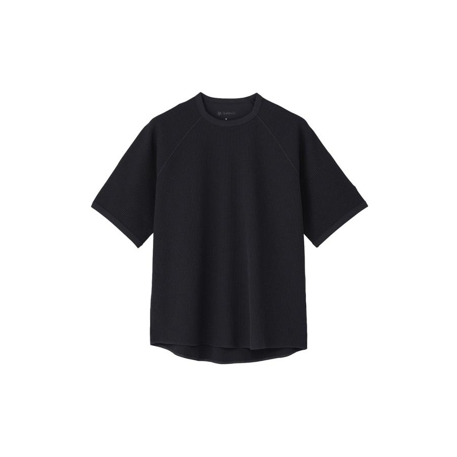 Waffle Light T-shirt - BLACK (GL65143) Goldwin(ゴールドウイン) | 
