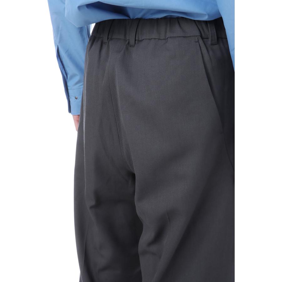 【P10倍】【SALE】One Tuck Straight Wool Pants - CHARCOAL GRAY (GL75753) Goldwin(ゴールドウイン) |  | 04