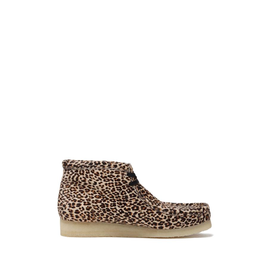 Clarks Originals(クラークスオリジナルズ)Wallabee Boot - Leopard Print (26186512) |  | 01