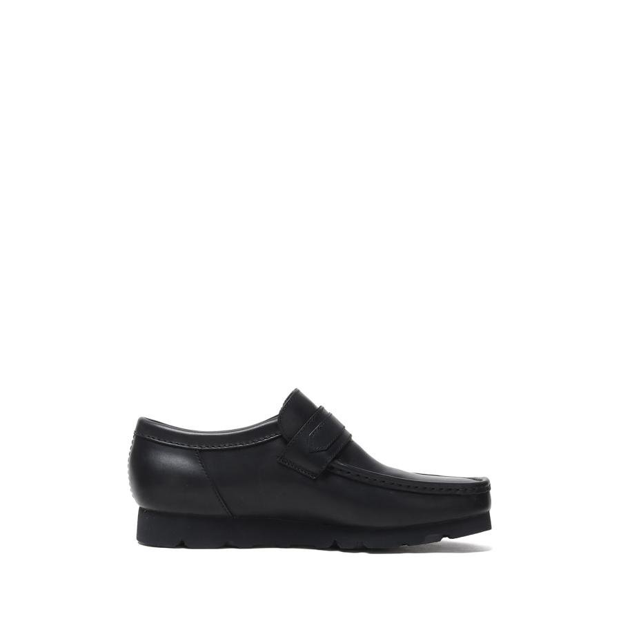 Clarks Originals(クラークスオリジナルズ)WallaLoafer GTX - Black / Black Leather (26186774) |  | 01