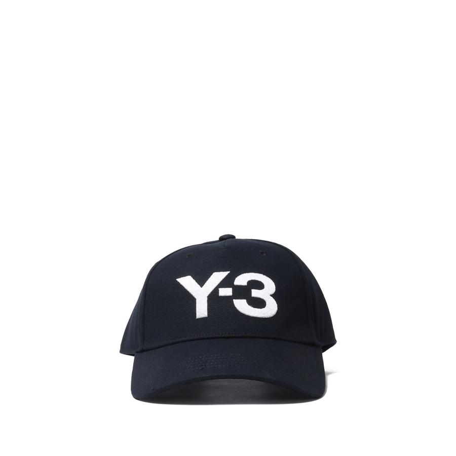 Y-3 LOGO CAP - BLACK/TALC (Y3-S26-0000-297) Y-3(ワイスリー) | Y-3 | 01
