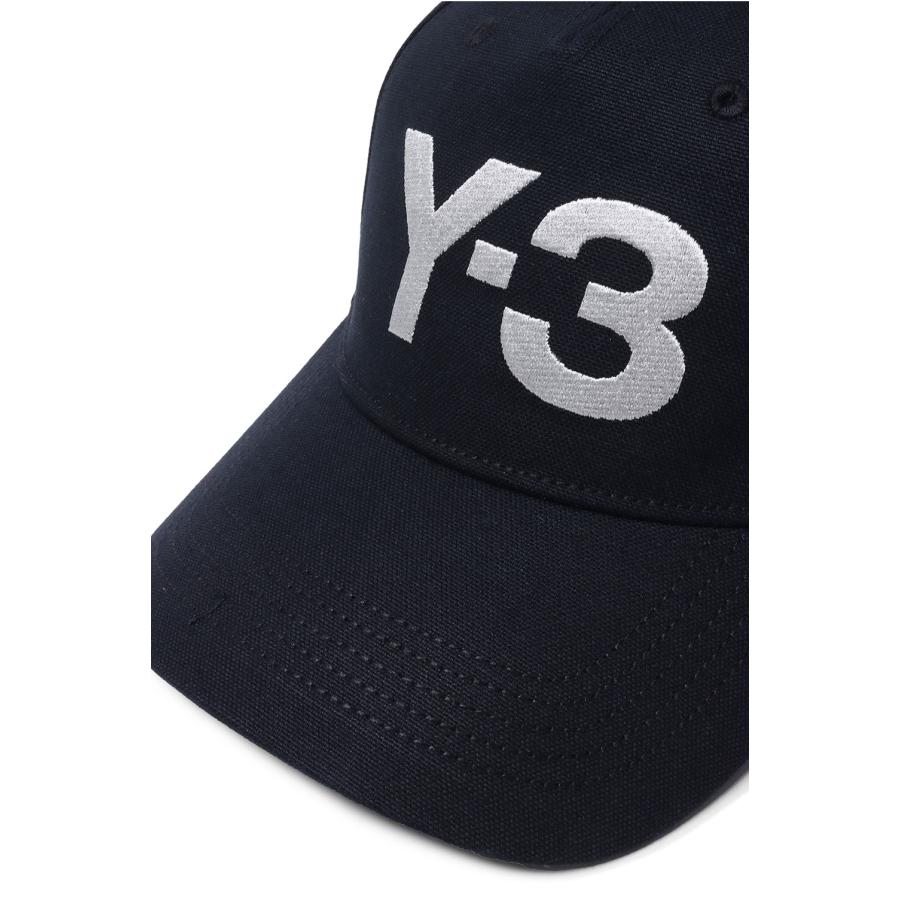 Y-3 LOGO CAP - BLACK/TALC (Y3-S26-0000-297) Y-3(ワイスリー) | Y-3 | 03