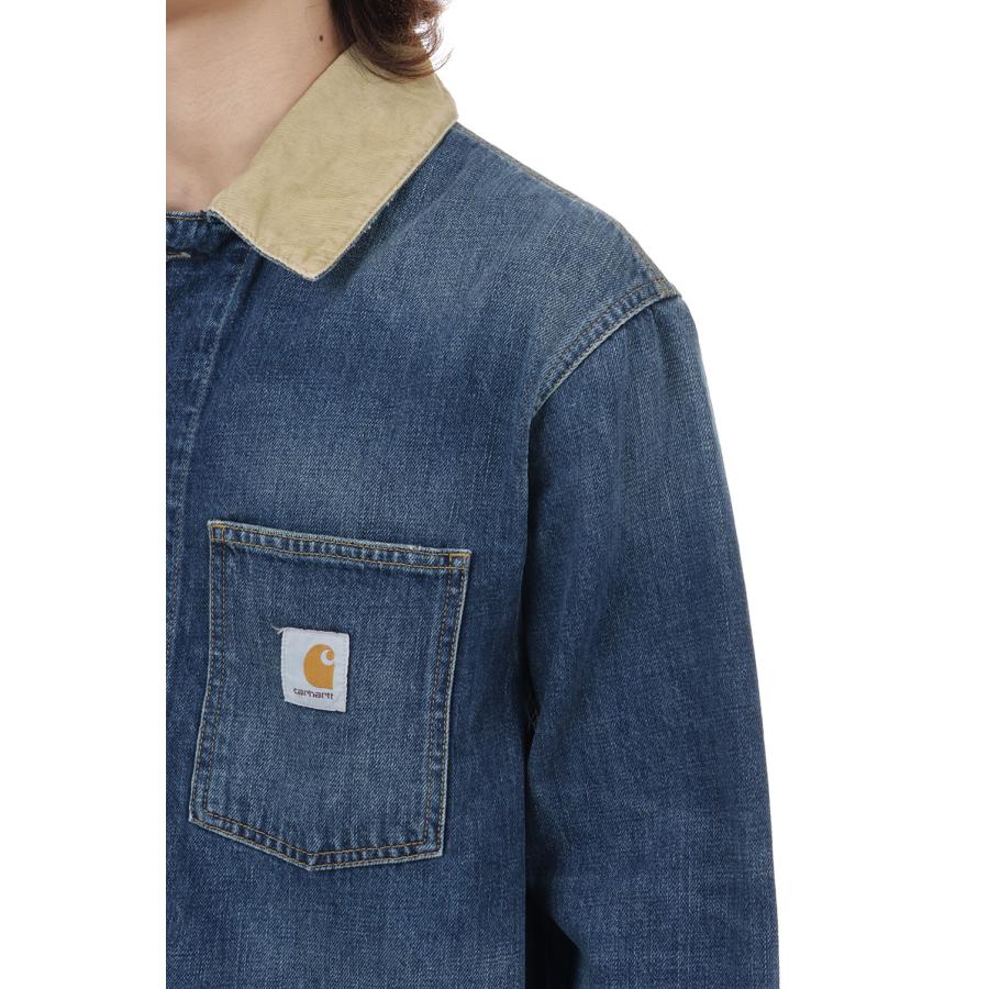 【P10倍】WARREN CHORE COAT - Blue / Dusty H Brown (I036592) Carhartt WIP(カーハートダブルアイピー) |  | 06