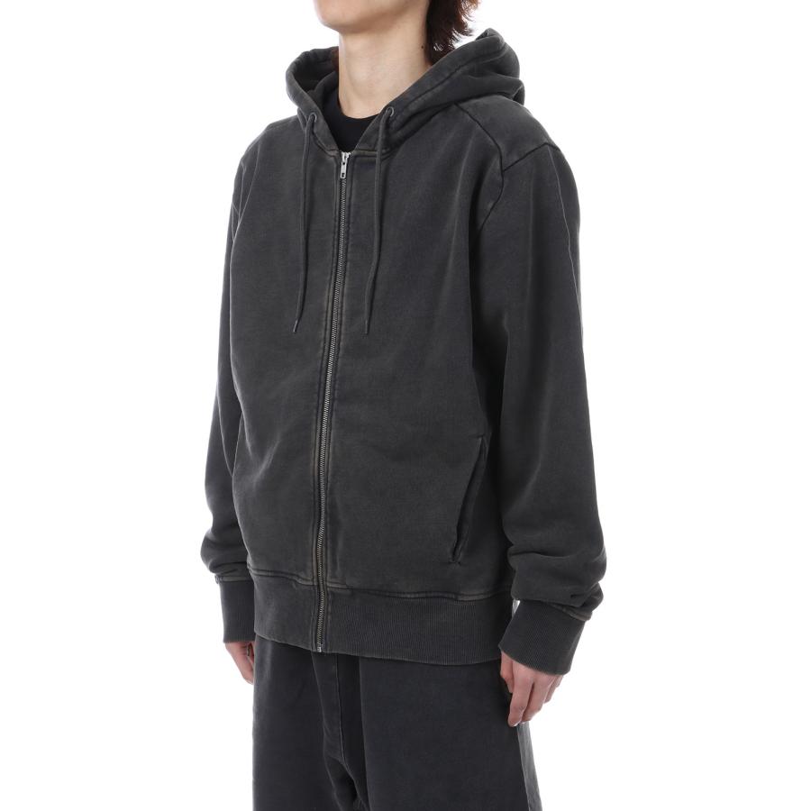 SLIM ZIP UP / WASHED BLACK (ESSS26HO01012) Entire Studios(エンタイア スタジオ) |  | 03