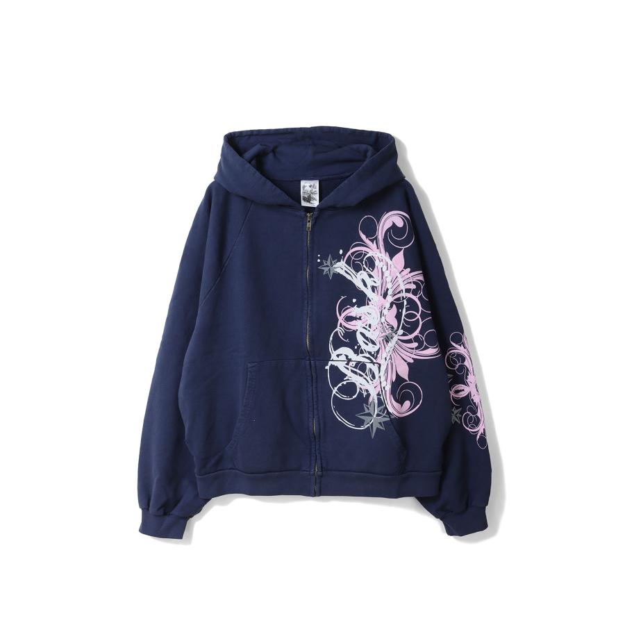 LEXI, zip up / NAVY BLUE Basketcase(バスケットケース) | 