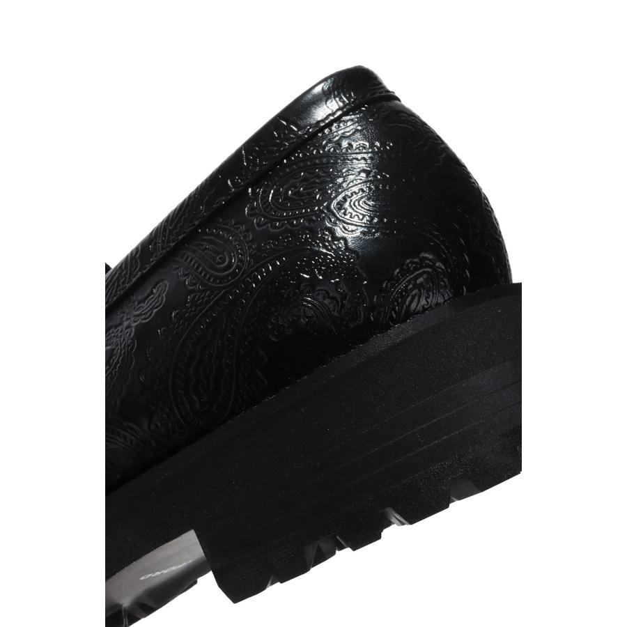TANK SOLE LOAFERS (K027) - BLACK PAISLEY KENFORD(ケンフォード) |  | 06