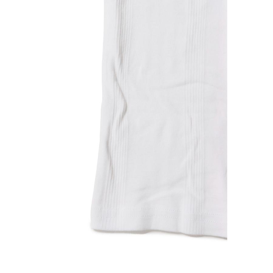 Panel Ribbed Tanktop - WHITE (140C) Miller(ミラー) |  | 01