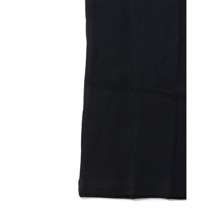 Panel Ribbed Tanktop - BLACK (140C) Miller(ミラー) |  | 01