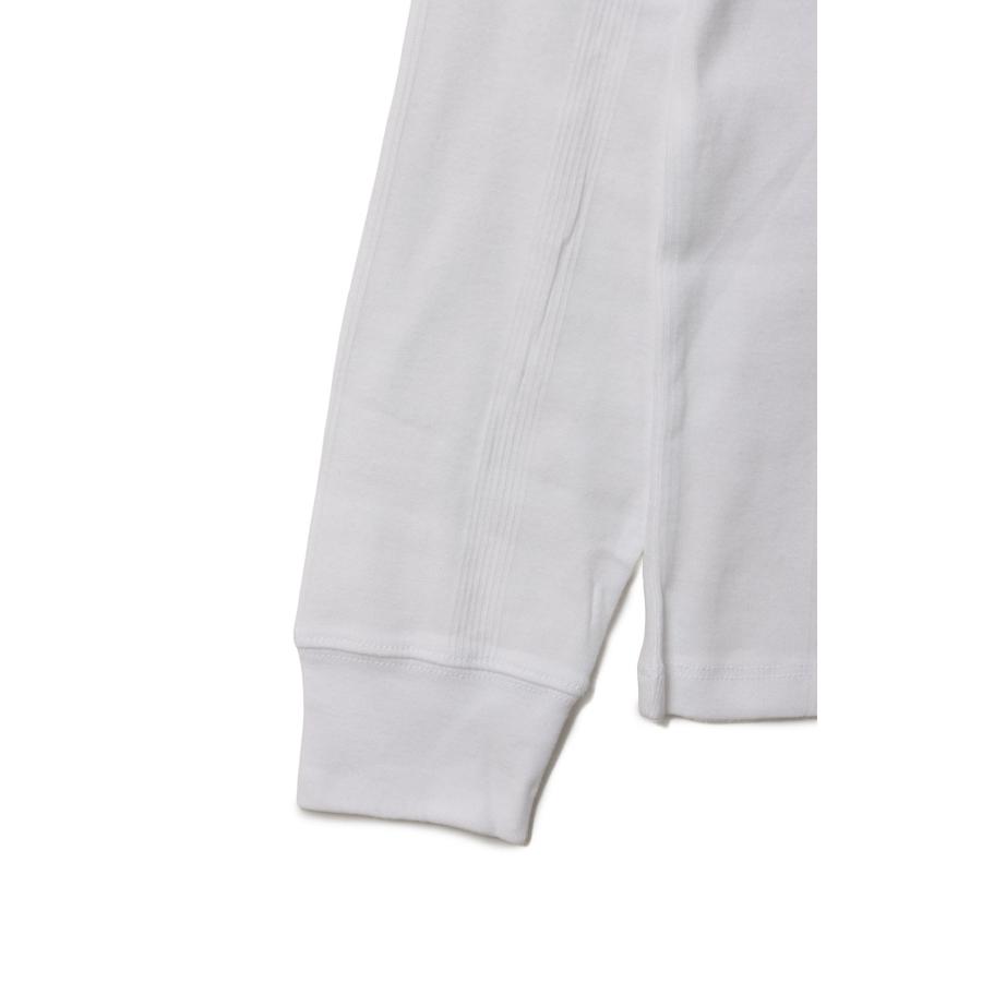 Panel Ribbed L/S Tee - WHITE (142C) Miller(ミラー) |  | 01