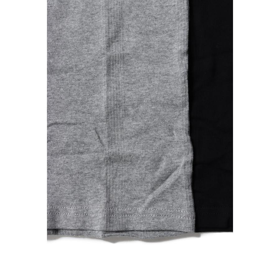 3P Panel Ribbed T-shirt - AS-D (133C) Miller(ミラー) |  | 01