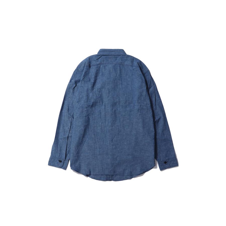 Y1942 CHAMBRAY SHIRT - INDIGO (602-261-01) BIG YANK(ビッグヤンク) |  | 01