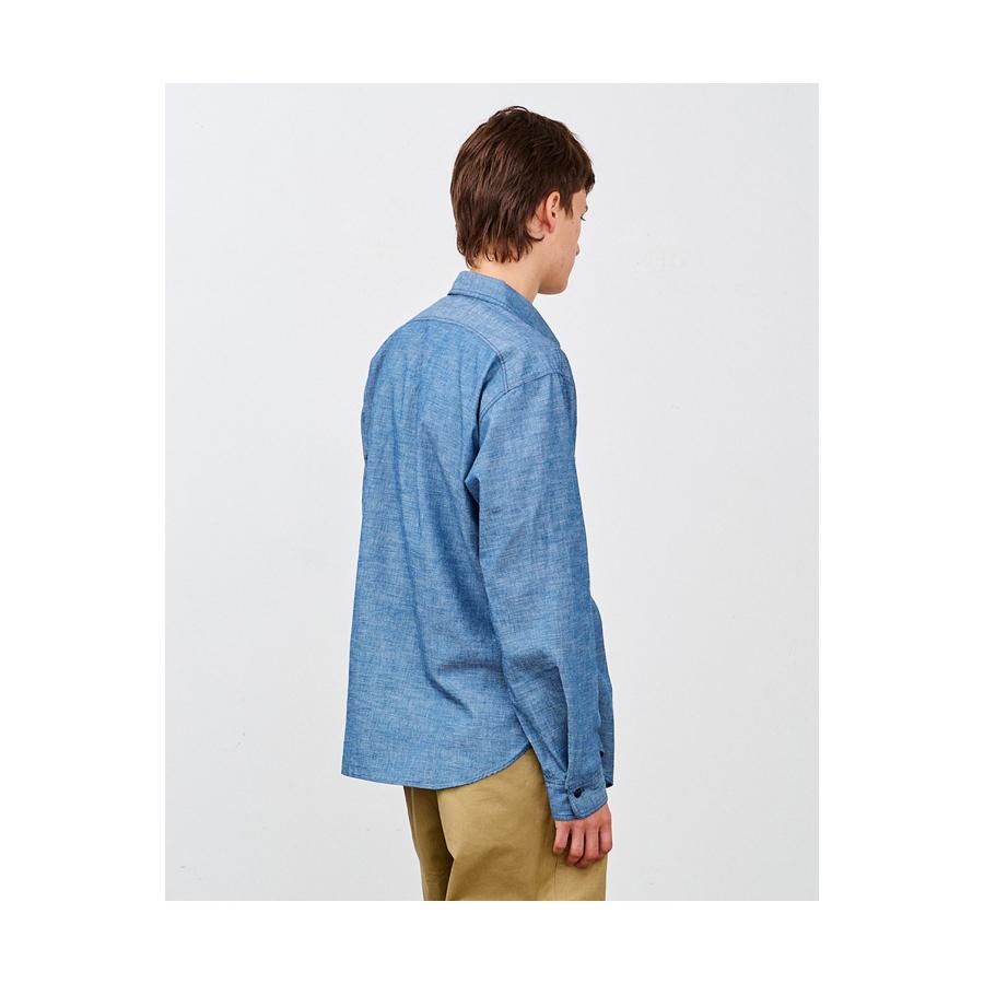 Y1942 CHAMBRAY SHIRT - INDIGO (602-261-01) BIG YANK(ビッグヤンク) |  | 03
