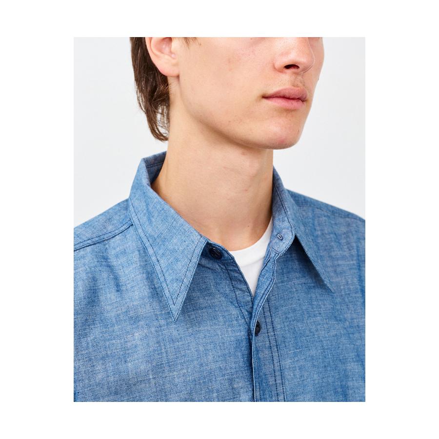 Y1942 CHAMBRAY SHIRT - INDIGO (602-261-01) BIG YANK(ビッグヤンク) |  | 04