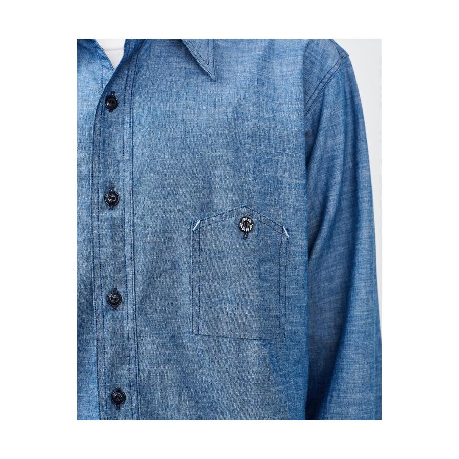 Y1942 CHAMBRAY SHIRT - INDIGO (602-261-01) BIG YANK(ビッグヤンク) |  | 05