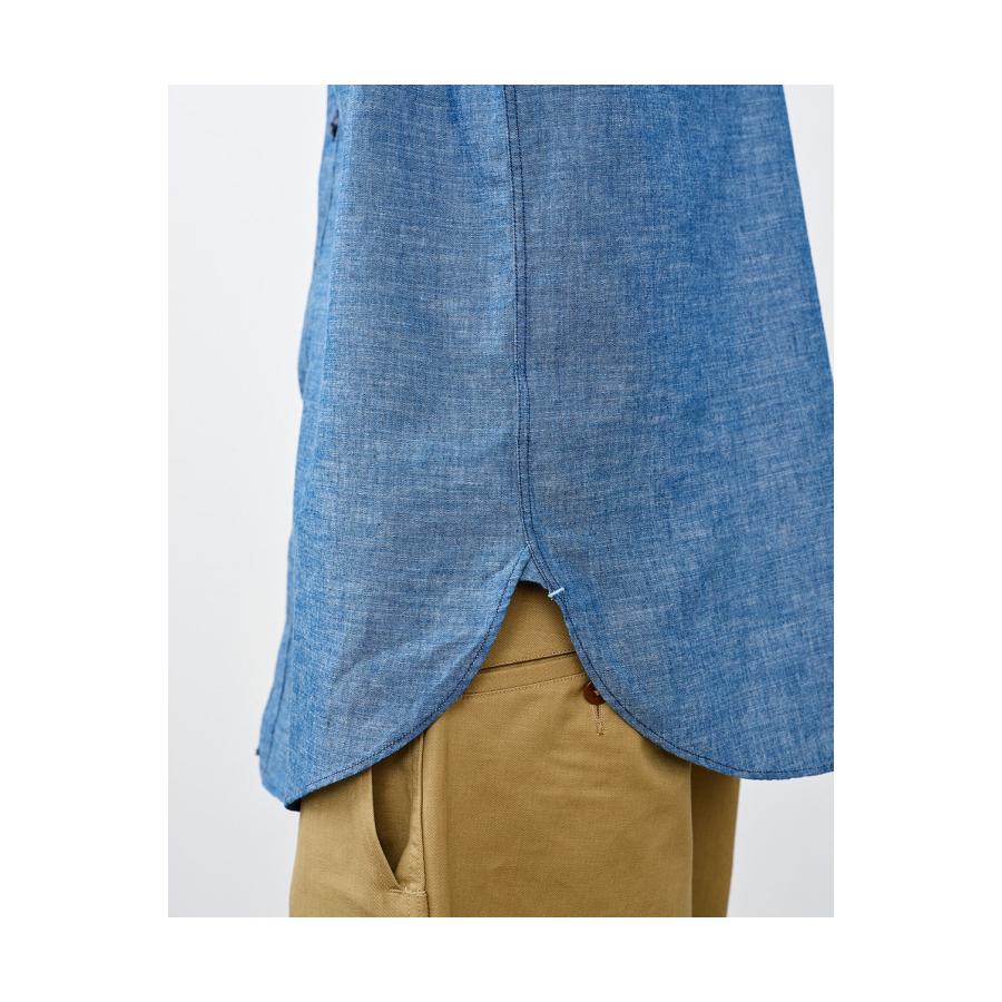 Y1942 CHAMBRAY SHIRT - INDIGO (602-261-01) BIG YANK(ビッグヤンク) |  | 08