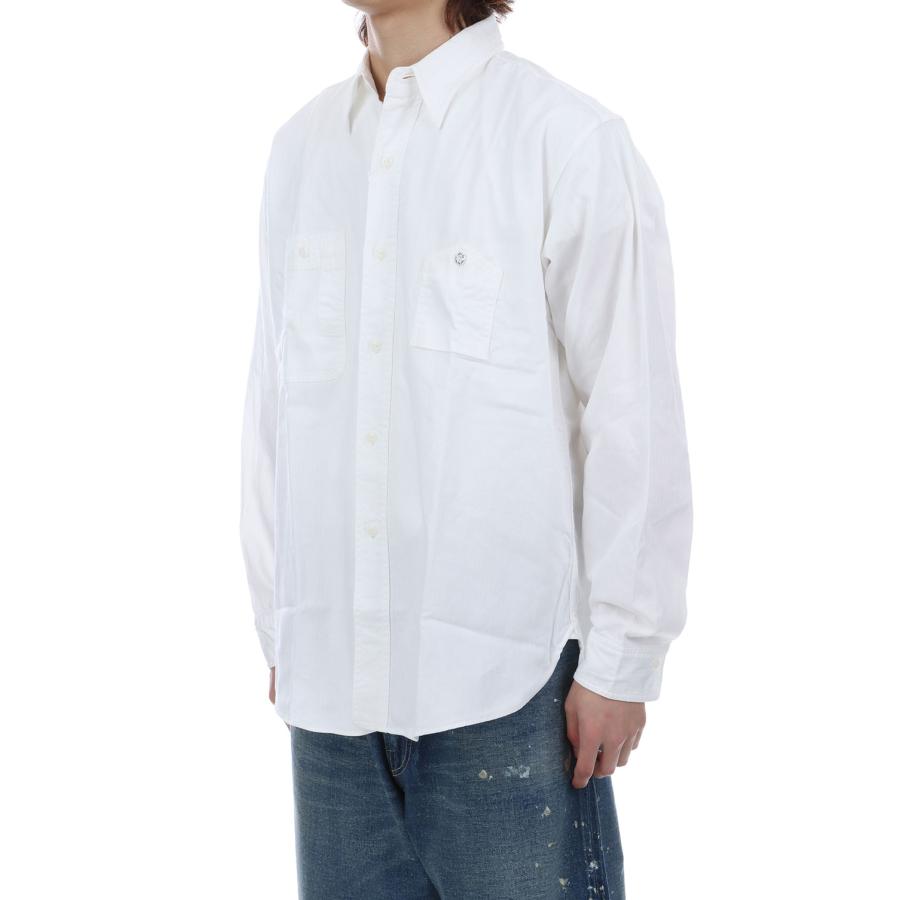 Y1943 L/W HBT SHIRT - WHITE (602-261-02) BIG YANK(ビッグヤンク) |  | 13