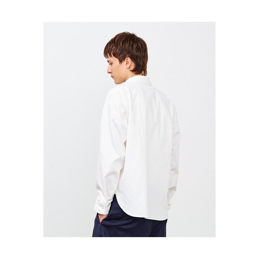 Y1943 L/W HBT SHIRT - WHITE (602-261-02) BIG YANK(ビッグヤンク) |  | 03