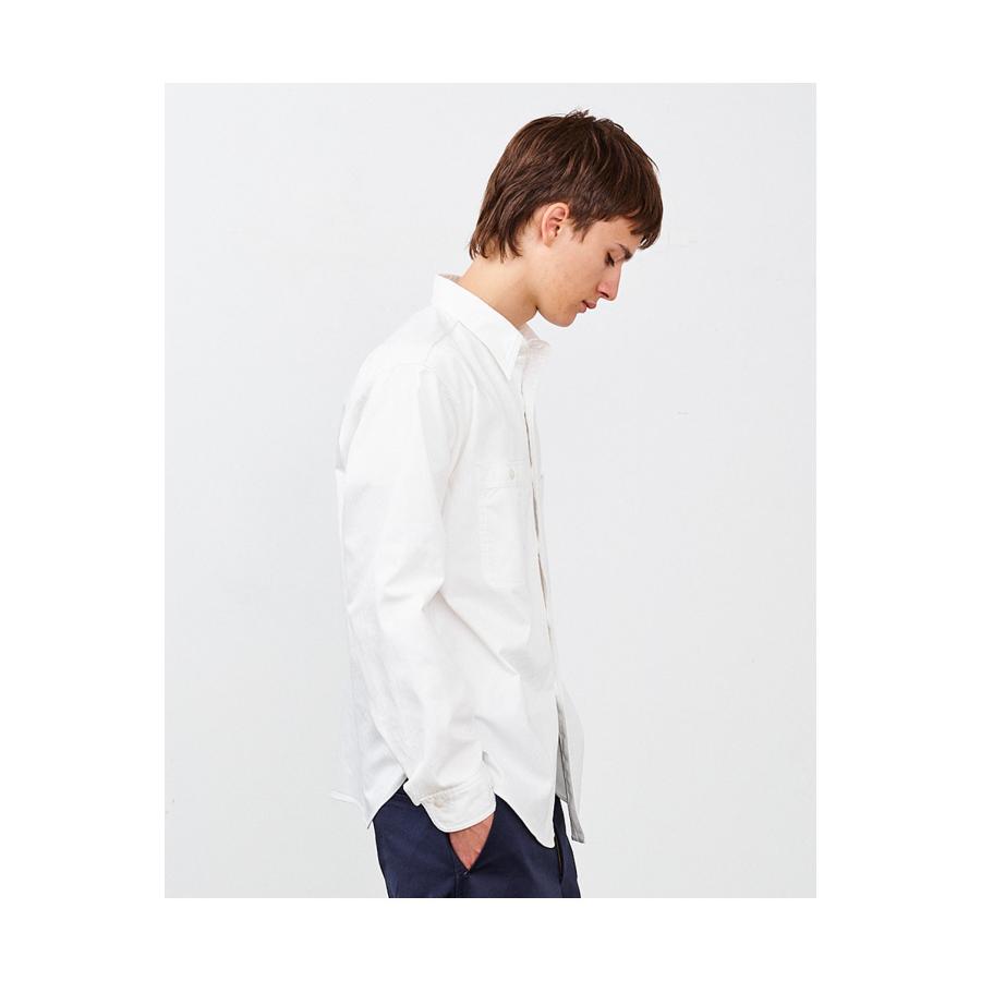 Y1943 L/W HBT SHIRT - WHITE (602-261-02) BIG YANK(ビッグヤンク) |  | 04