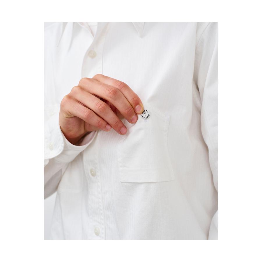 Y1943 L/W HBT SHIRT - WHITE (602-261-02) BIG YANK(ビッグヤンク) |  | 09