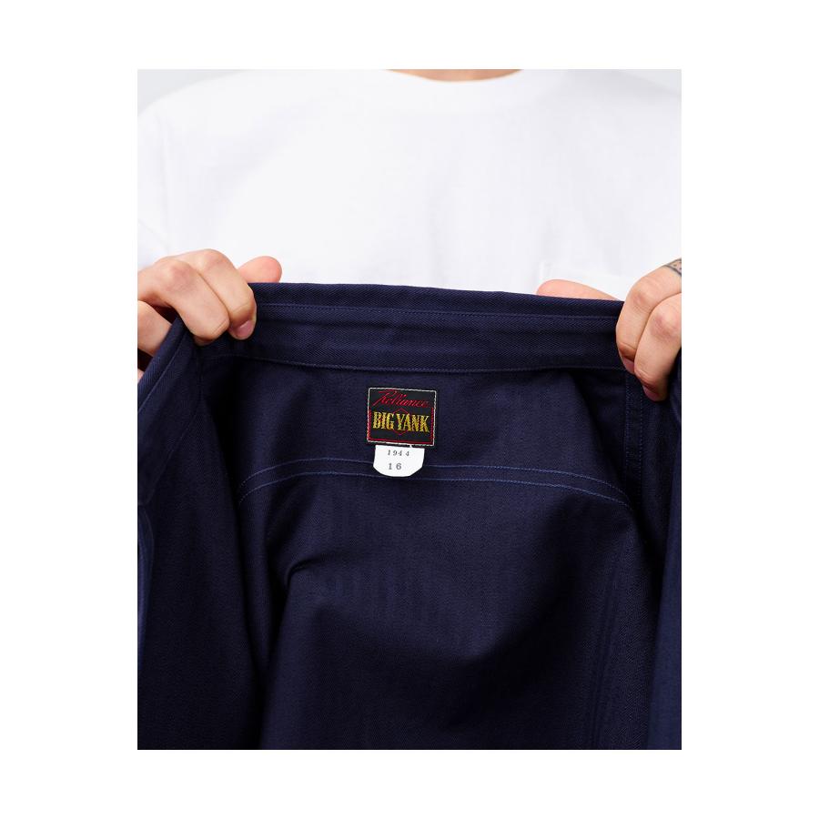 Y1944 HBT SHIRT - NAVY (602-261-03) BIG YANK(ビッグヤンク) |  | 10