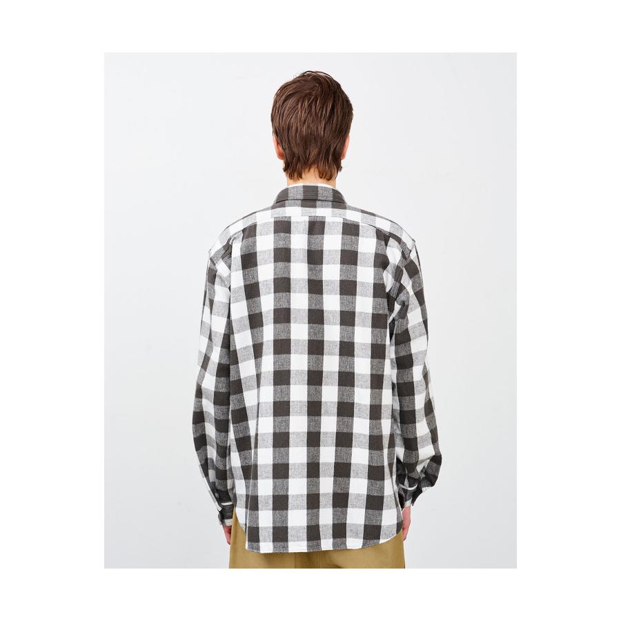 Y1945 FLANNEL SHIRT BROCK CHECK - WHITE (602-261-04) BIG YANK(ビッグヤンク) |  | 04