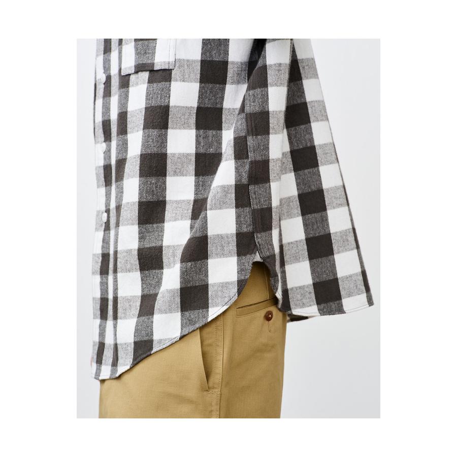 Y1945 FLANNEL SHIRT BROCK CHECK - WHITE (602-261-04) BIG YANK(ビッグヤンク) |  | 06