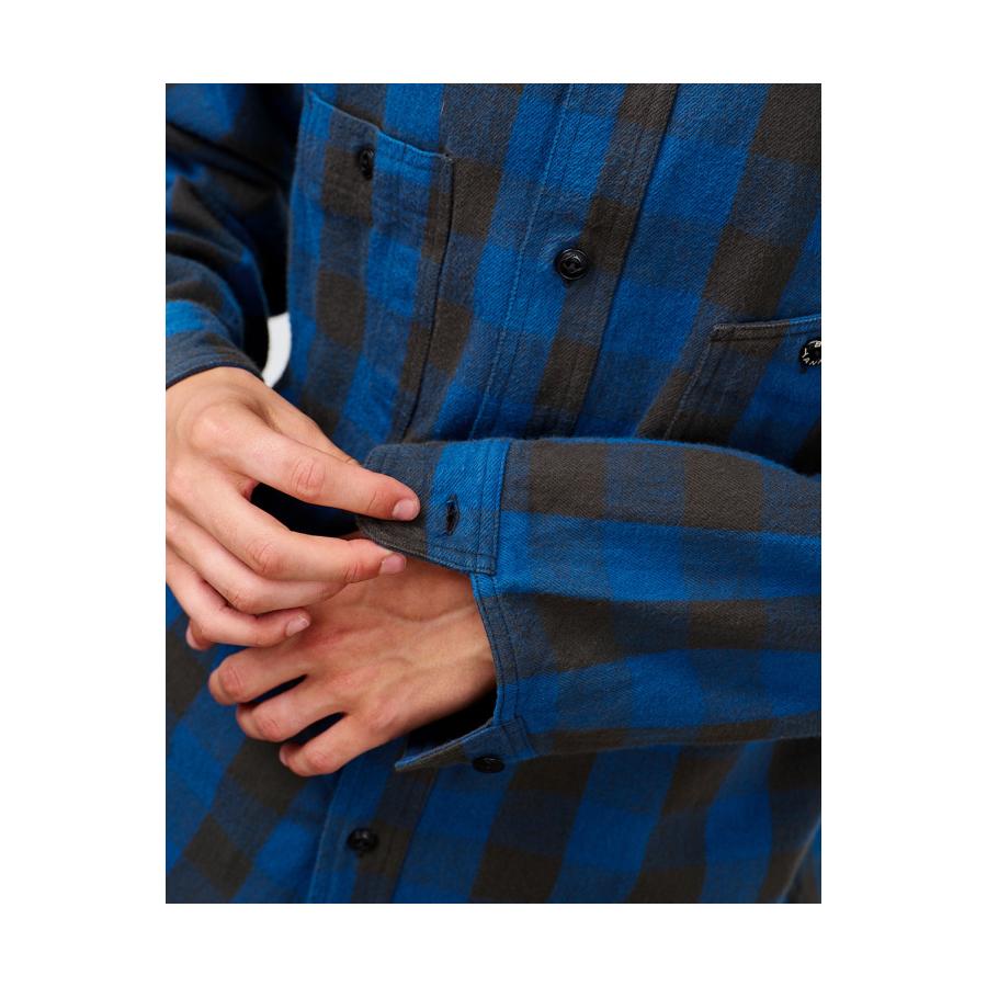 Y1945 FLANNEL SHIRT BROCK CHECK - BLUE (602-261-04) BIG YANK(ビッグヤンク) |  | 07