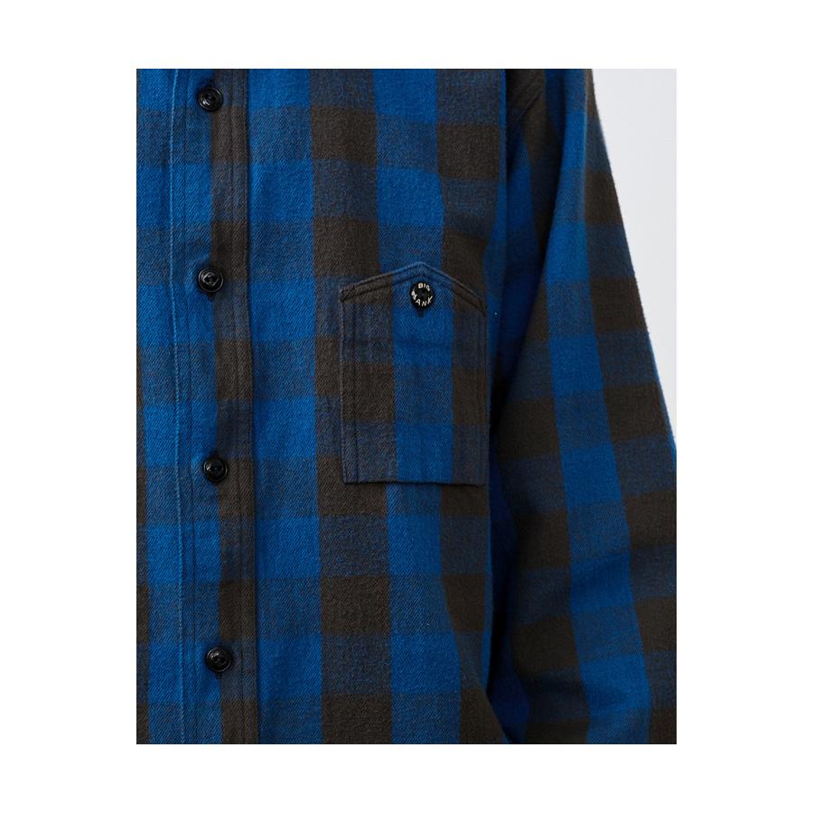 Y1945 FLANNEL SHIRT BROCK CHECK - BLUE (602-261-04) BIG YANK(ビッグヤンク) |  | 08