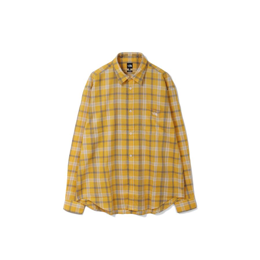 L/S FD Check Shirt - Summit Gold Check (NR12630) The North Face(ザ・ノース・フェイス) | THE NORTH FACE