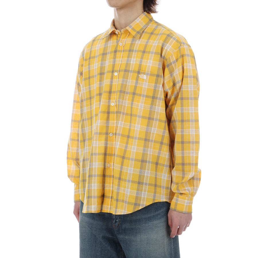 【P10倍】【SALE】L/S FD Check Shirt - Summit Gold Check (NR12630) The North Face(ザ・ノース・フェイス) | THE NORTH FACE | 03