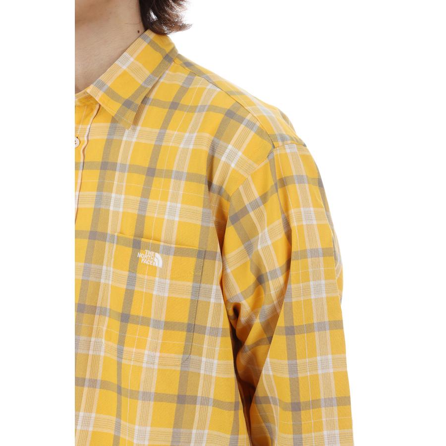 【P10倍】【SALE】L/S FD Check Shirt - Summit Gold Check (NR12630) The North Face(ザ・ノース・フェイス) | THE NORTH FACE | 05