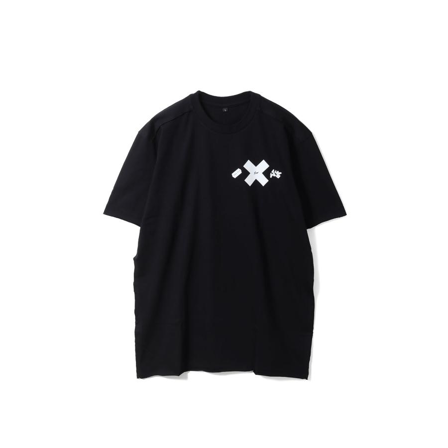 WILD BUNCH×AKA SIX×FRAGMENT / T-SHIRT - LOGOS / BLACK×WHITE (TSBL01) AKA SIX by Simon Barker(エーケーエーシックスバイサイモンバーカー) | 