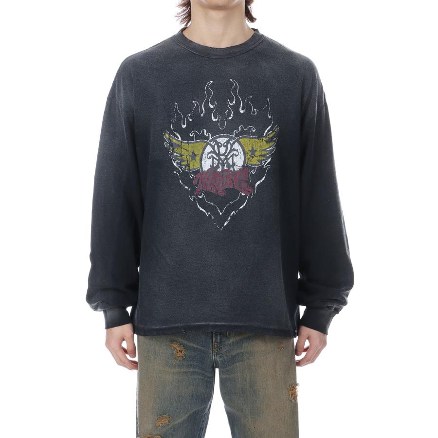 FLAME AERO-KMY L/S Tee - BLACK (G16LT084) KAMIYA(カミヤ) |  | 02