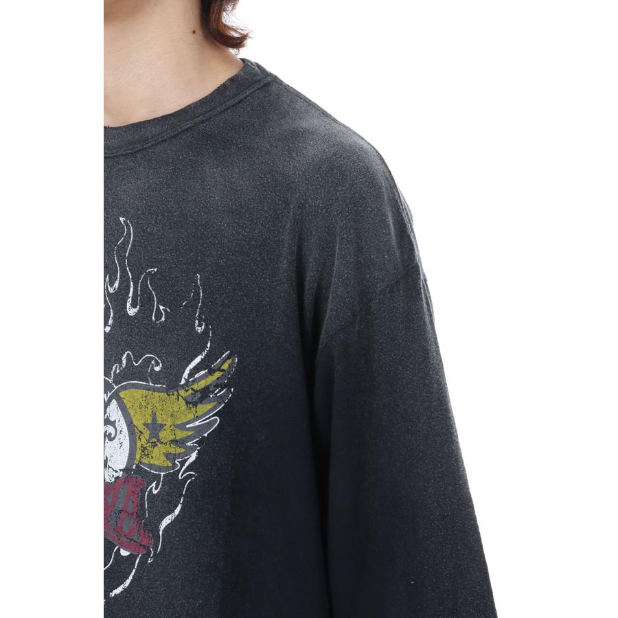 FLAME AERO-KMY L/S Tee - BLACK (G16LT084) KAMIYA(カミヤ) |  | 05