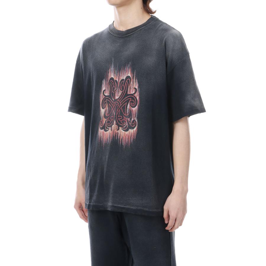 CRAYON FLAME KMY Tee - BLACK (G16TS085) KAMIYA(カミヤ) |  | 03