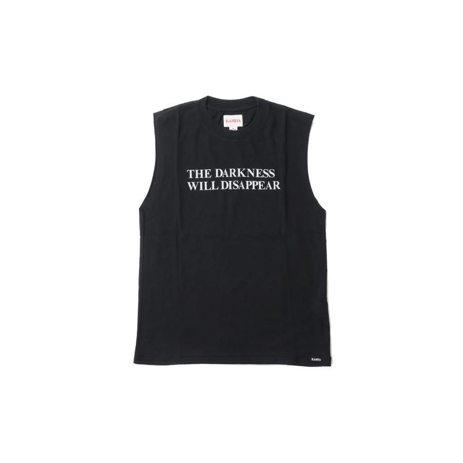 Typography Short N/S Tee T/C - BLACK (G16TS094) KAMIYA(カミヤ) | 