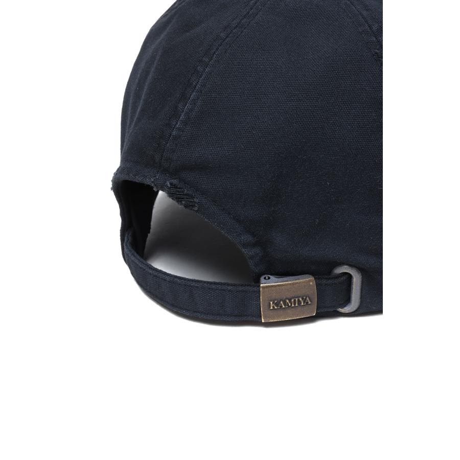 CA4LA x KAMIYA Distressed KMY Cap - BLACK (G16CA102) KAMIYA(カミヤ) |  | 04