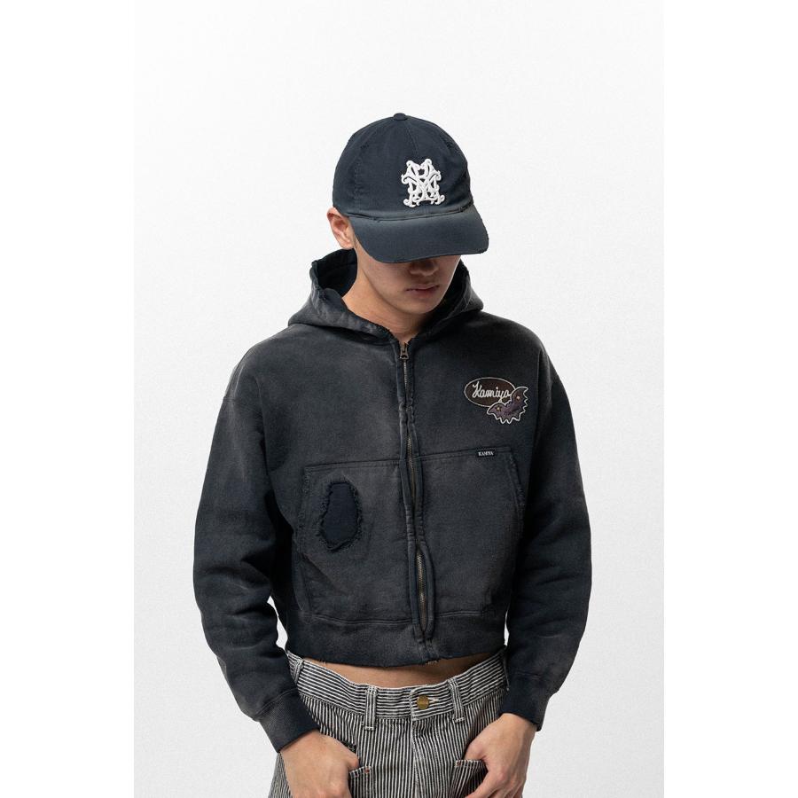 CA4LA x KAMIYA Distressed KMY Cap - BLACK (G16CA102) KAMIYA(カミヤ) |  | 06