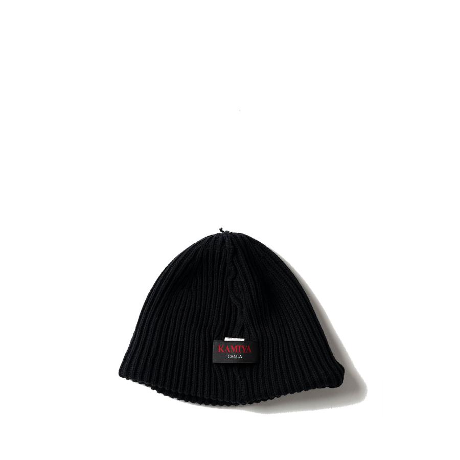 CA4LA x KAMIYA KMY Beanie - BLACK (G16CA106) KAMIYA(カミヤ) |  | 05