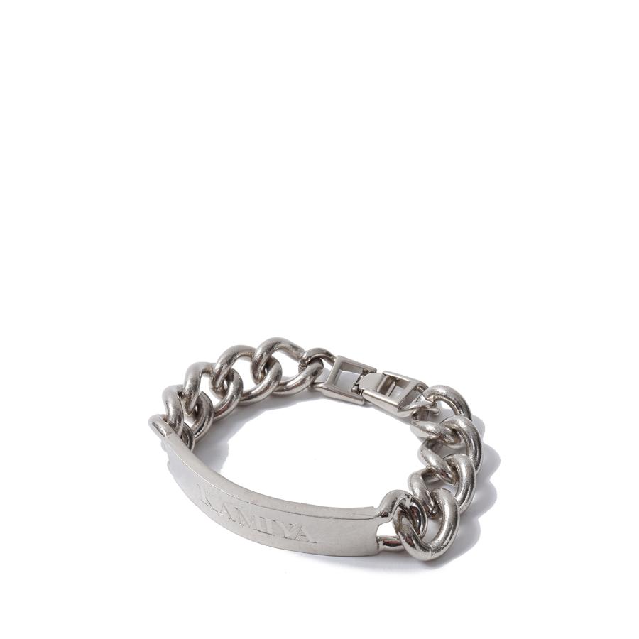 KAMIYA ID Bracelet - SILVER (G12AC071) KAMIYA(カミヤ) | 