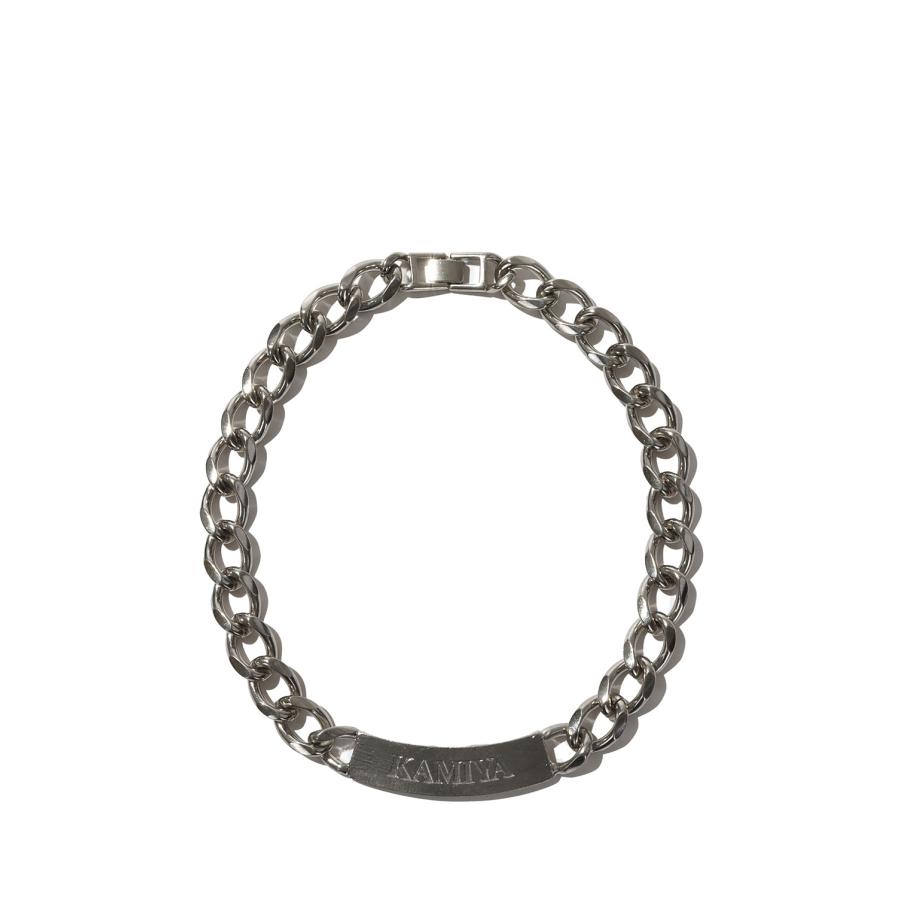 【P10倍】【SALE】KAMIYA ID Choker - SILVER (G16AC211) KAMIYA(カミヤ) | 