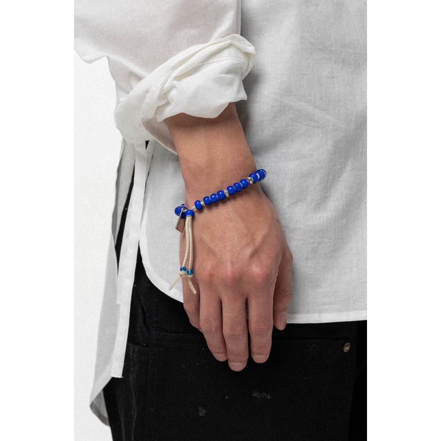 【P10倍】【SALE】KMY Glass Beaded Bracelet - BLUE (G16AC215) KAMIYA(カミヤ) |  | 03