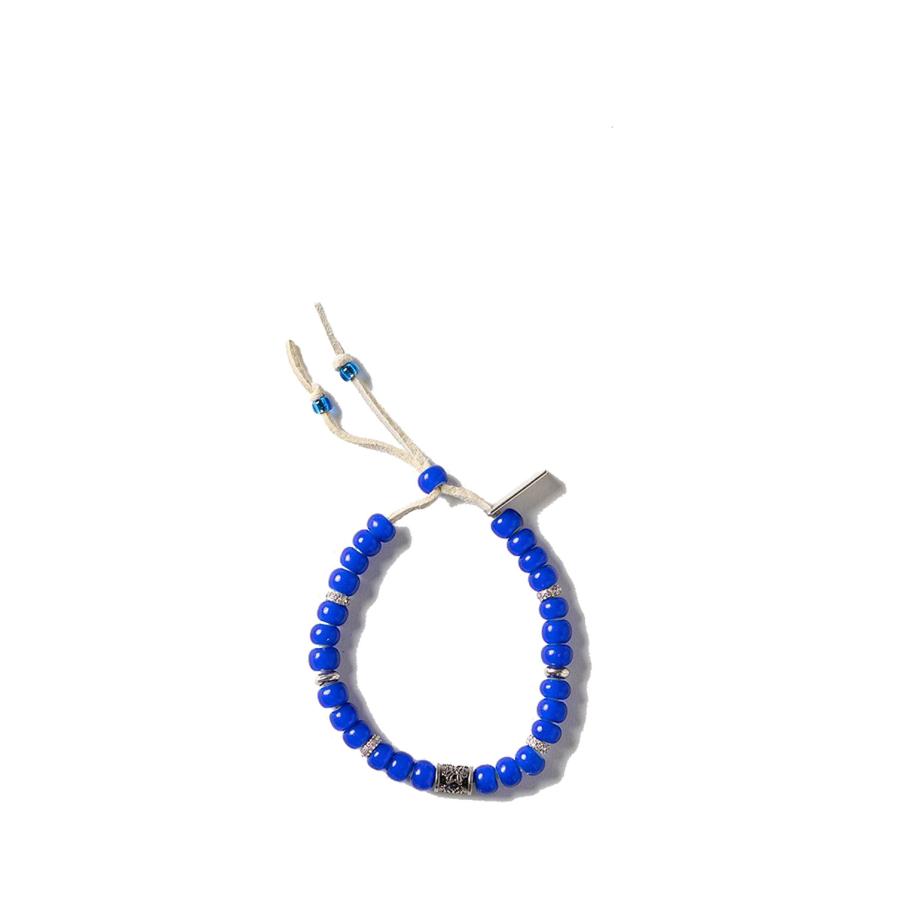 【P10倍】【SALE】KMY Glass Beaded Bracelet - BLUE (G16AC215) KAMIYA(カミヤ) |  | 04