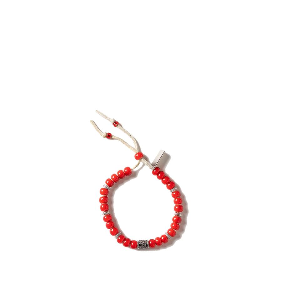 【P10倍】【SALE】KMY Glass Beaded Bracelet - RED (G16AC215) KAMIYA(カミヤ) |  | 04