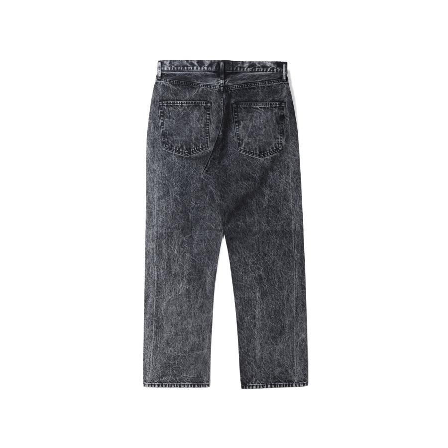 NORMAL FIT DENIM PANT - BLACK CHEMICAL (P009B) CEIVE(シーヴ) |  | 01