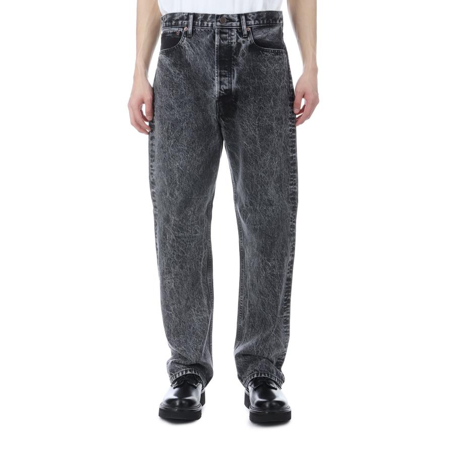 NORMAL FIT DENIM PANT - BLACK CHEMICAL (P009B) CEIVE(シーヴ) |  | 02