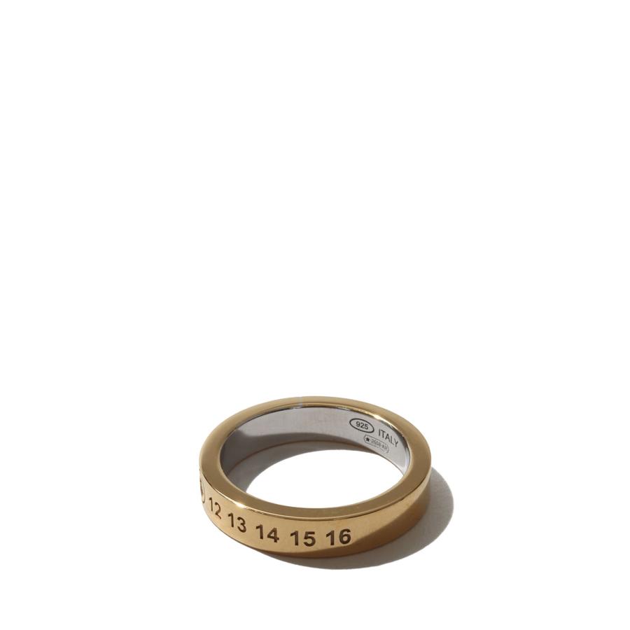 Lab-Grown Diamond Numbers Ring 4mm -702 Gold x Silver  (SM1UQ0121-P8864) Maison Margiela(メゾンマルジェラ) |  | 01